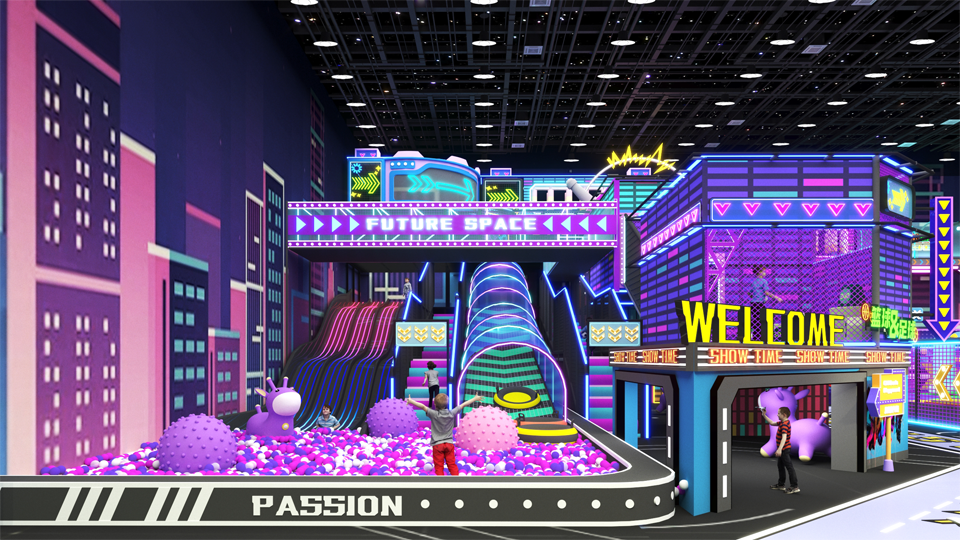 hip hop indoor playground supplier