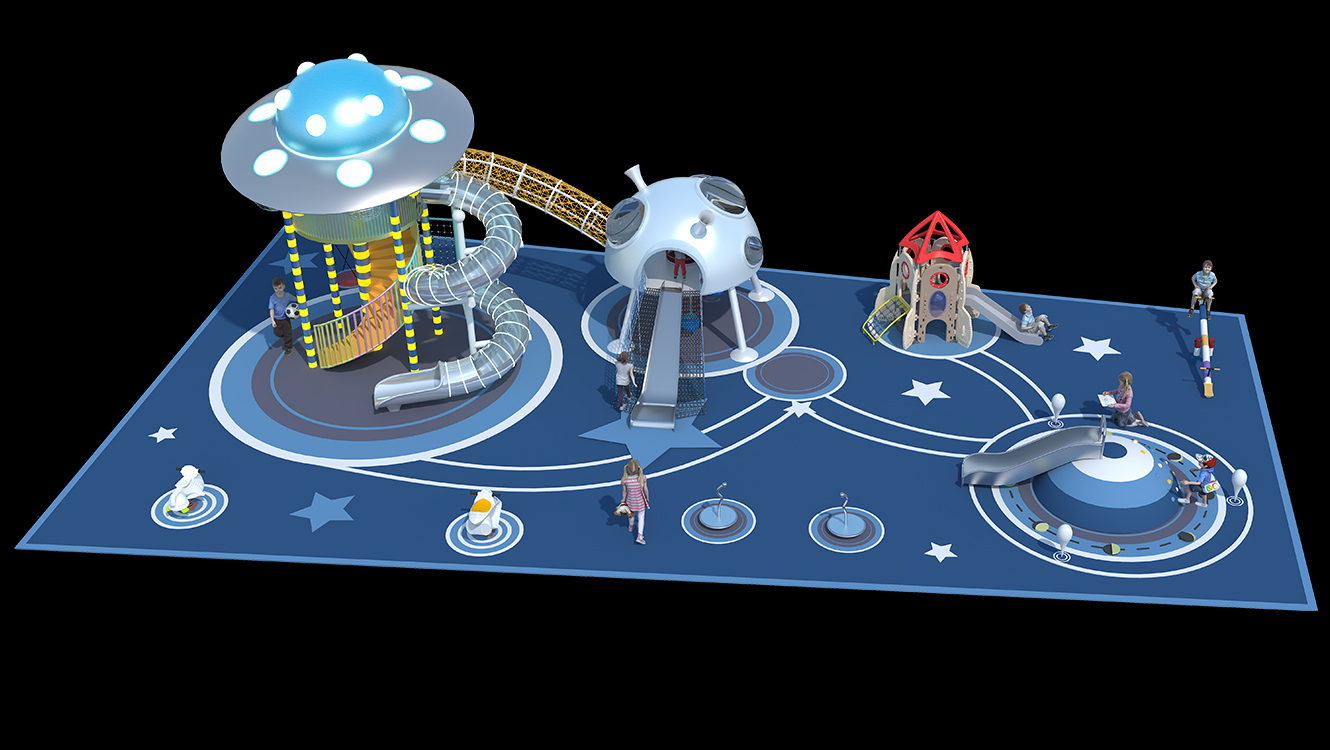 Outdoor Customized Playground (Non-Powered)