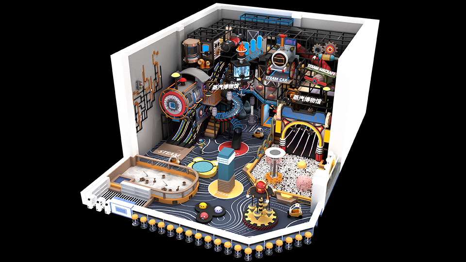 hip hop indoor playground manufacturer