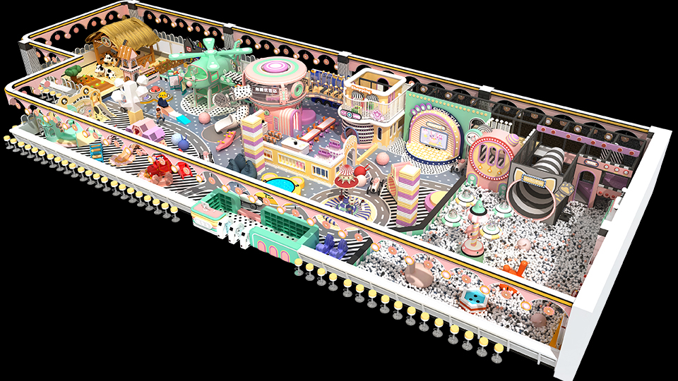 vibrant indoor playground manufacturer