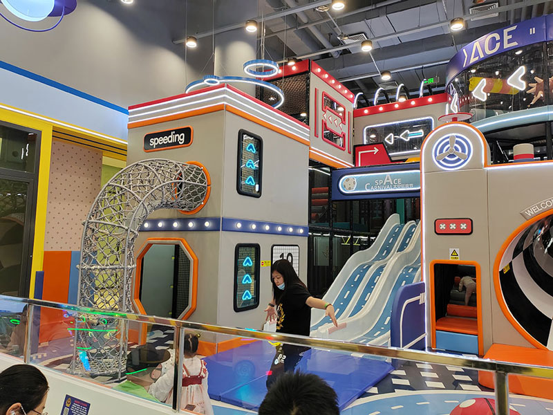 money to invest in a 300 square meter playground for children