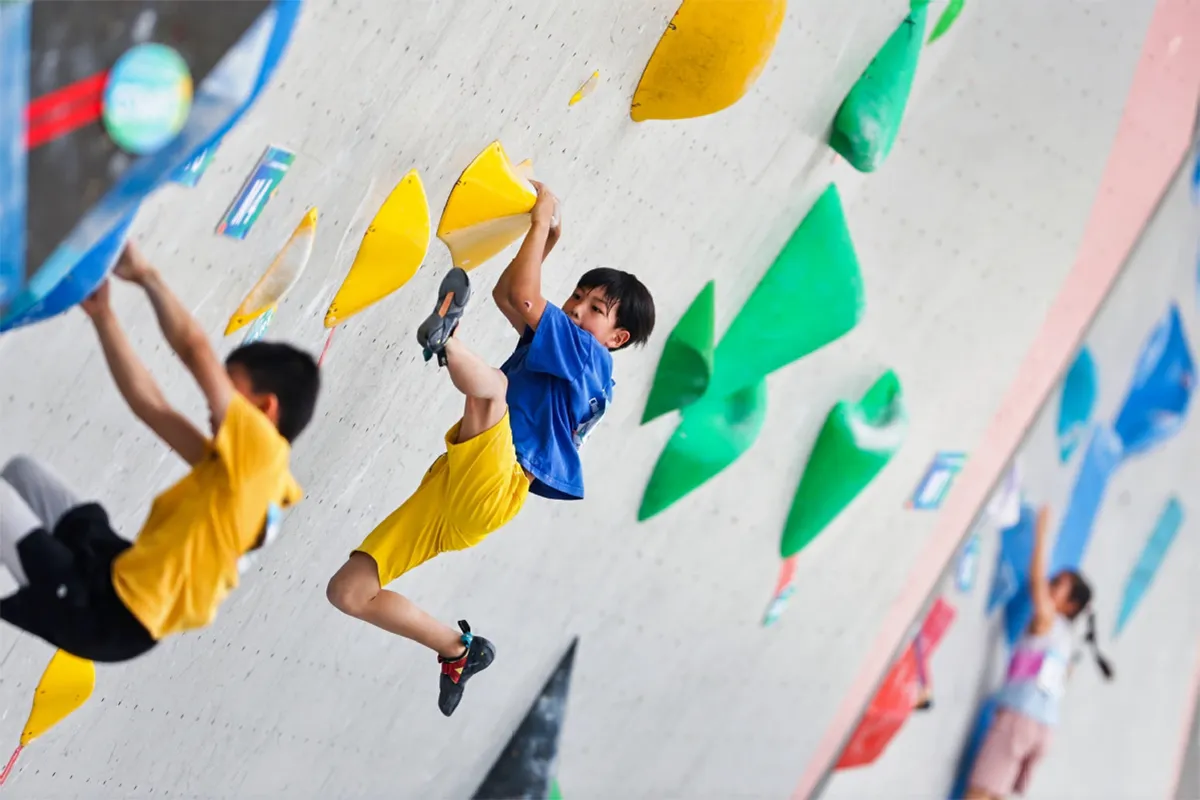 Indoor Rock Climbing