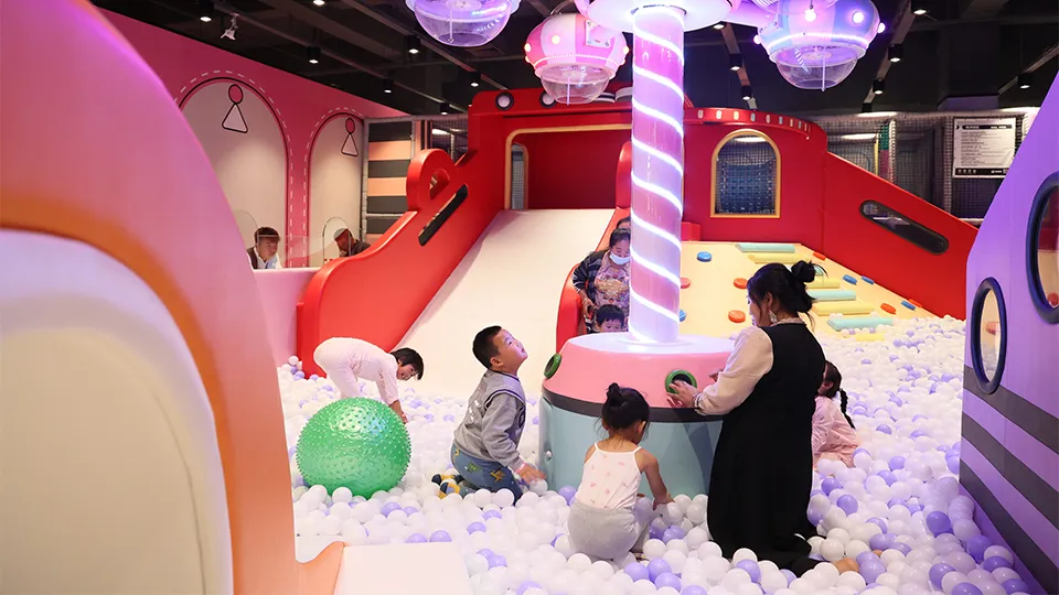 interactive indoor playground
